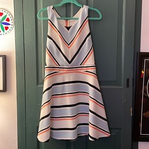 Xhilaration Chevron Sleeveless Dress. Size XXL.